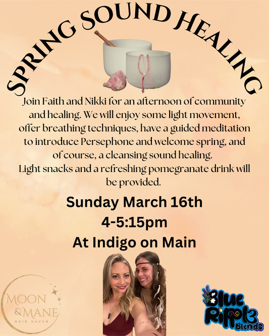 Spring Sound healing, yoga movement class