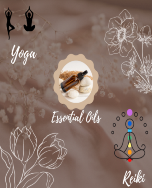 Personalized Aromatherapy, yoga or reiki session