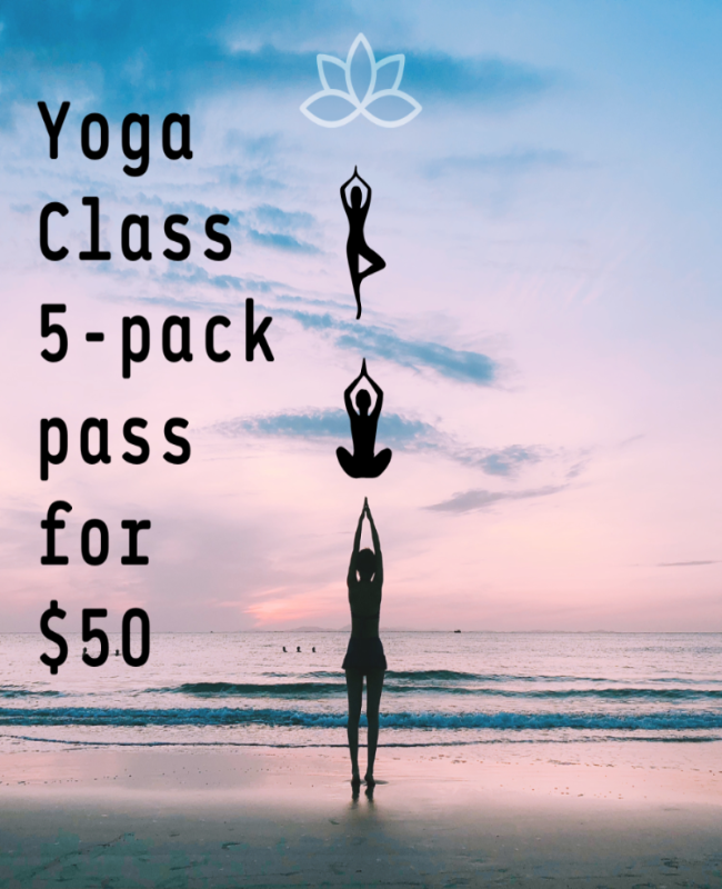 Yoga Class 5-Pack Pass
